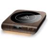 Gaiatop Coffee Mug Warmer, 3 Temperature Settings, 2-10H Auto Shut Off and Warm Strip Indicator Lights, 50W Smart Cup Warmers Fast Heating Plate for Tea Milk Cocoa Candle, Stocking Stuffers, Black(Wood)
