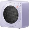 Gaiatop Mini Space Heater, Lightweight PTC Ceramic Fast Heating 500W Energy Efficient for Indoor Use, Overheating & 45° Tip-Over Protection, Portable Desk Electric Heaters for Office Home Pink(Purple)