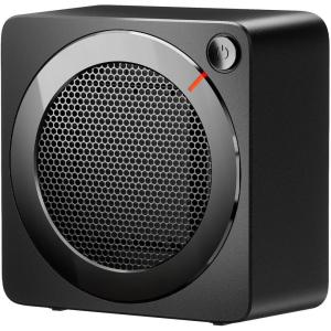 Gaiatop Mini Space Heater, Lightweight PTC Ceramic Fast Heating 500W Energy Efficient for Indoor Use, Overheating & 45° Tip-Over Protection, Portable Desk Electric Heaters for Office Home Pink(Black)