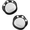 Gaiatop Hand Warmers Rechargeable, 2 Pack Cute Cat Paw Design 3 Levels Magnetic Electric Pocket Heater, Reusable Portable Hot Hands Stocking Stuffers Gifts for Women Men Cat Lover(Black)