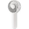 Gaiatop Mini Portable Handheld Fan, 3 Speed Powerful Battery Operated, Small USB Rechargeable Personal Fan for Makeup Eyelash, Camping Beach Airplane Travel Essentials for Women Girls(White)