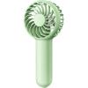 Gaiatop Mini Portable Handheld Fan, 3 Speed Powerful Battery Operated, Small USB Rechargeable Personal Fan for Makeup Eyelash, Camping Beach Airplane Travel Essentials for Women Girls(Green)