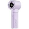 Gaiatop Portable Handheld Turbo Fan, 1-100 Adjustable High Speeds, 3-20Hrs Cooling Times, 4800mAh USB Rechargeable Portable Small Hand Fans with Lanyard for Outdoor, Travel, Home, Make Up, Pink(Purple)