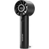 Gaiatop Portable Mini Fan, 3 Speed Handheld Fans with Power Display Flashlight, USB Rechargeable Battery, Lightweight Personal Cooling for Women Men Indoor Outdoor Travel Black(Black)
