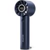 Gaiatop Portable Mini Fan, 3 Speed Handheld Fans with Power Display Flashlight, USB Rechargeable Battery, Lightweight Personal Cooling for Women Men Indoor Outdoor Travel Navy Blue(Navy Blue)