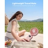 Gaiatop 4000mAh Handheld Mini Fan, 7110RPM High Speed Portable Personal Fan, 3 Gears Strong Wind, LED Display, USB Rechargeable Battery Operated, Gift for Women, Makeup, Travel Outdoor, Pink(Pink)