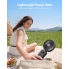Gaiatop 4000mAh Handheld Mini Fan, 7110RPM High Speed Portable Personal Fan, 3 Gears Strong Wind, LED Display, USB Rechargeable Battery Operated, Gift for Women, Makeup, Travel Outdoor, Pink(Black)